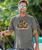 B. Kliban Rescue Cat - Crater Dyed&reg; Short Sleeve Crewneck T-Shirt