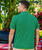 Dragon Medallion - Wintergreen Dyed Short Sleeve Pique' Polo Shirt
