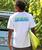 Kapa Stripe - White Short Sleeve Crewneck T-Shirt