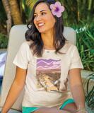 Discovery Channel Grand Canyon River - Coconut Dyed Short Sleeve Scoop Neck T-Shirt