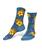 Hibiscus Trio - Graphic Cotton Crew Socks