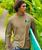 Garden Isle - Kona Coffee Dyed Long Sleeve Crewneck T-Shirt