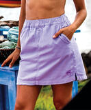 Lavender Dyed Seaside Twill Skirt