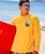 Aloha Kai Wave - Pineapple Dyed Long Sleeve Crewneck T-Shirt