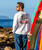 Volkswagen Surfmobile - White Long Sleeve Crewneck T-Shirt
