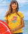 Tropic Vibes - Pineapple Dyed Short Sleeve Crewneck T-Shirt