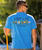 Hawaiian Humane Society Match Meow - Blue Hawaii Dyed Short Sleeve Crewneck T-Shirt