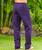 Blackberry Dyed Twill Pants