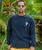 Kai Nui Boards - Navy Long Sleeve Crewneck T-Shirt