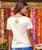 Plumeria Farm Varieties - Coconut Dyed Short Sleeve Scoop Neck T-Shirt