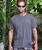 Hawaiian Vintage Map - Smoke Short Sleeve Pima T-Shirt