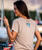 Lauhala Blues - Kona Coffee Dyed Short Sleeve Scoop Neck T-Shirt