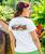 Tropical Haunani - White Short Sleeve Crewneck T-Shirt