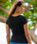 Discovery Channel Geo Giraffes - Jet Black Short Sleeve Pima T-Shirt