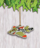 B. Kliban Mouserschmitt Squadron - Maplewood Ornament