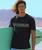 Tribal Hydro Stripe - Black Short Sleeve Crewneck T-Shirt