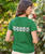 Plumeria Whisper Band - Wintergreen Dyed Short Sleeve Crewneck T-Shirt