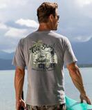 Tiki Shack Beach Club - Crater Dyed&reg; Short Sleeve Crewneck T-Shirt