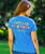 Hawaiian Humane Society Match Meow - Blue Hawaii Dyed Short Sleeve Crewneck T-Shirt
