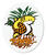 Sharka™ Pineapple - Sticker