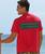 Alii Tapa Band - Candy Apple Red Dyed Short Sleeve Crewneck T-Shirt