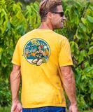 Live With Aloha - Honey Dyed Short Sleeve Crewneck T-Shirt