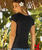 Royal Quilt - Jet Black Short Sleeve Pima T-Shirt