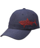 Red Shark - Navy Hat