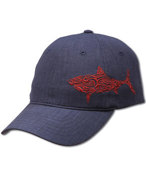 Red Shark - Navy Hat