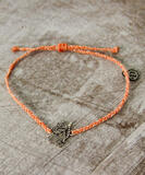 B. Kliban Hula Cat - Salmon/Blush Bracelet