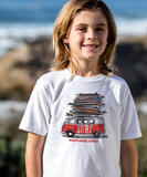 Volkswagen Surfmobile - White Short Sleeve Crewneck T-Shirt