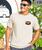 Retro Surf 808 - Coconut Dyed Short Sleeve Crewneck T-Shirt