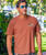 Painted Flag - Chile Dyed Short Sleeve Crewneck T-Shirt
