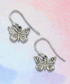 Wyland&reg; Mini Butterfly - Earrings