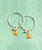 Wyland® Ocean Treasures Sea Turtle - Hoop Earrings