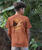 Manta Reef Glide - Cinnamon Dyed Short Sleeve Crewneck T-Shirt