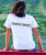 Linear Leaves - White Short Sleeve Crewneck T-Shirt
