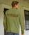 Nalu Ocean Band - Hemp Dyed Long Sleeve Crewneck T-Shirt