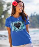 Clark Little Sweetheart - Sapphire Short Sleeve Crewneck T-Shirt