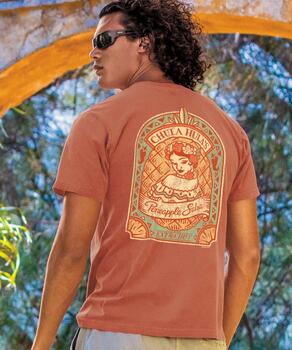 Chula Hula - Chile Dyed Short Sleeve Crewneck T-Shirt