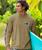 Kalani Ekahi - Kona Coffee Dyed Long Sleeve Crewneck T-Shirt