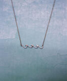 Puravida Delicate Wave Silver - Necklace