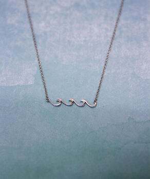 Puravida Delicate Wave Silver - Necklace
