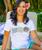 Monstera Leaves - White Short Sleeve Scoop Neck T-Shirt