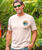 Land And Sea - Coconut Dyed Short Sleeve Crewneck T-Shirt