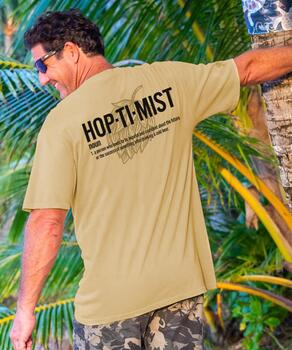 Hoptimist - Beer Dyed Short Sleeve Crewneck T-Shirt