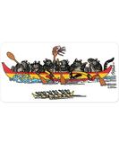 B. Kliban Canoe Cats - Sticker