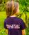 Blackberry Floral - Blackberry Dyed Short Sleeve Crewneck T-Shirt