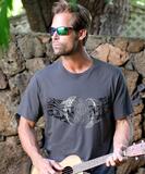 Honu Mano Legend - Smoke Short Sleeve Pima T-Shirt