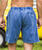Blueberry Dyed Crazyshorts® Twill Shorts